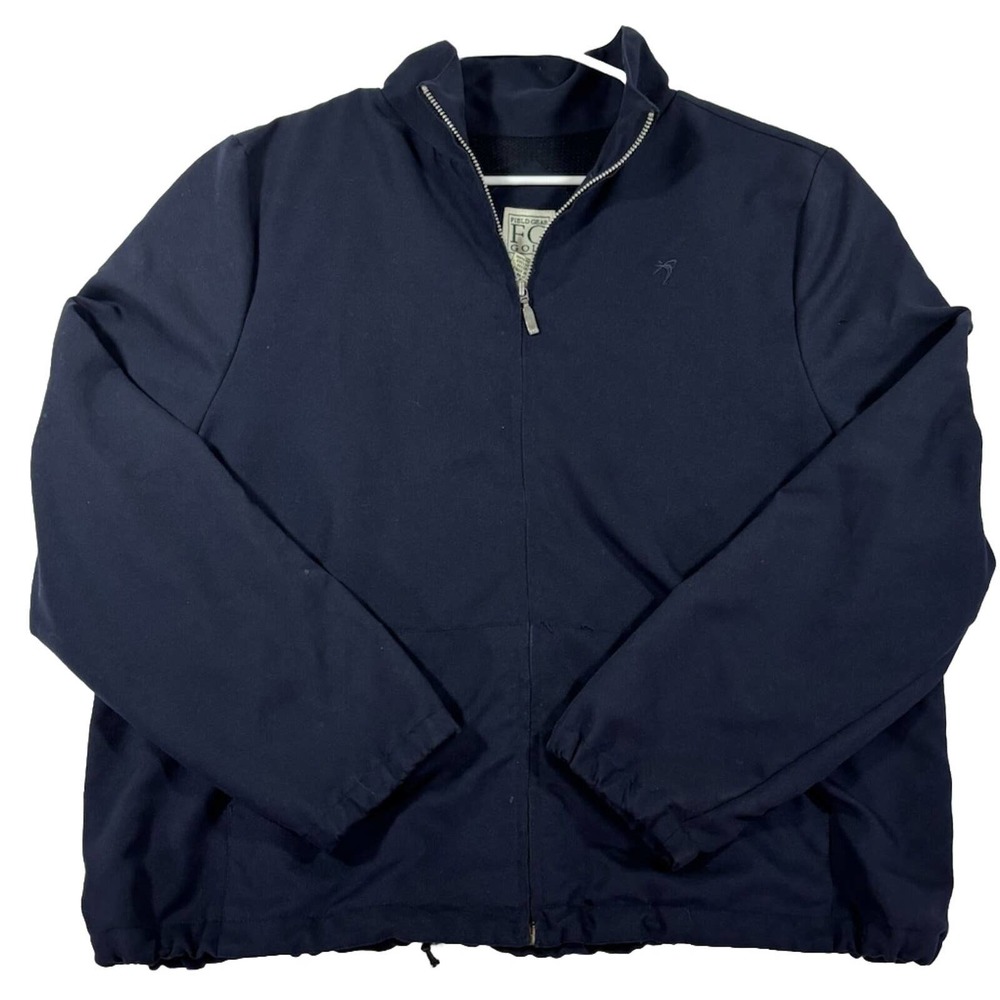 Field Gear Golf Men’s Zip Up Size Large Jacket Polyester